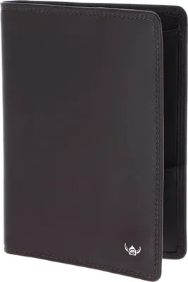 Produktbild von Golden Head Leder Ausweisetui Polo RFID Protect Reisepassetui 4455 Dunkelbraun