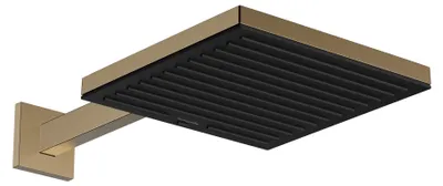 Productafbeelding van Hansgrohe douchearm E, 390 mm, geborsteld bronzen, 1 stuk.
