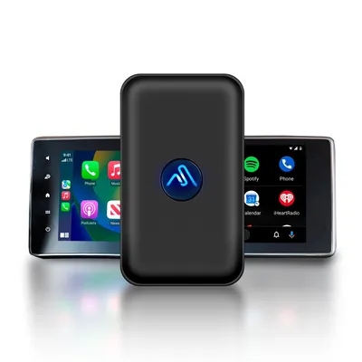 Produktbild von AutoSky Wireless Adapter CarPlay Android Auto Dual USB Plug & Play Modul