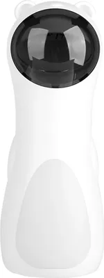 Produktbild von Katzenlaserspielzeug, automatisch rotierender Laserpointer fuer Katzen, USB / Batterieladung betriebenes Haustier-Trainings-Verfolgungsjagdwerkzeug mit 5 einstellbaren Modi (weiss)