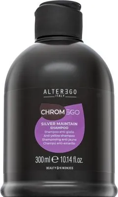 Zdjęcie produktu dla Alter Ego ChromeEgo Silver Maintain Anti-yellow Shampoo szampon neutralizujący do włosów platynowy blond i siwych 300 ml