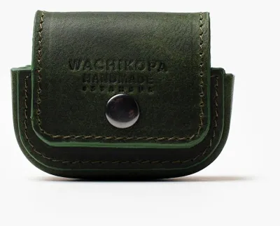 Produktbild von Wachikopa Leder AirPods Hülle – Handgefertigt, Echtleder Case