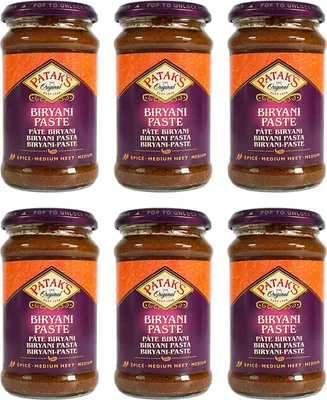 Produktbild von Pataks Biryani Gewürzpaste 6x283g