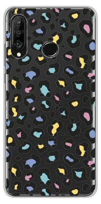 Image de 1001Coques - Coque silicone compatible avec Huawei P30 Lite - Motif leopard colore - Design original imprimé en France