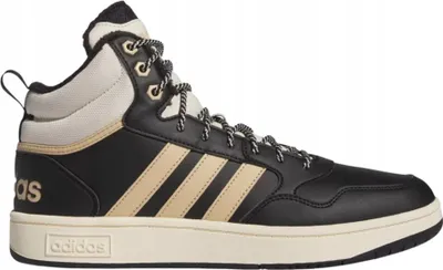 Produktbild von adidas Hoops 3.0 Mid Herren Stiefel in Schwarz, Größe 10