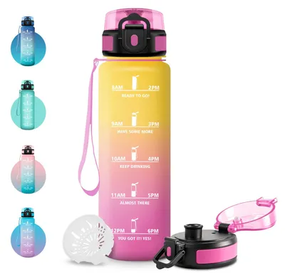 Produktbild von JAPORIA 500ml Sport Trinkflasche BPA-frei auslaufsicher für Fitness &