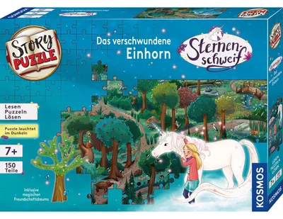 Produktbild von KOSMOS Storypuzzle 150 Teile Sternenschweif