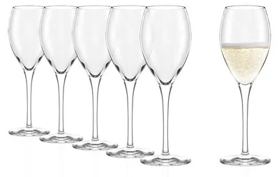 Produktbild von 6x Stölzle Lausitz Vinea Champagnerkelch / Champagnerglas 210 ml