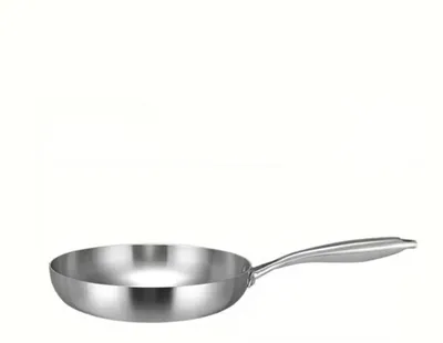 Produktbild von Edelstahl-Pfanne 24 cm mit planem Boden, spülmaschinenfest