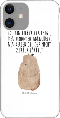 Produktbild von Mr. & Mrs. Panda Iphone 11 Handyhülle Murmeltier - Weiß - Geschenk, Pro, Cover, Freundlichkeit, Anstand, Fröhlichkeit, Knigge, Gute Laune, Respekt, Hülle