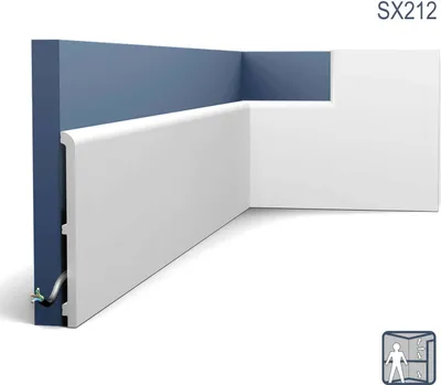 Produktbild von Orac Decor SX212 Sockelleiste Fußleiste Zierleiste Stuckleiste 2 m