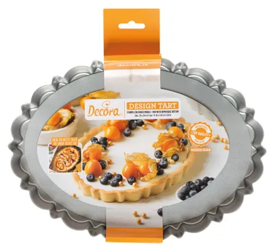Produktbild von Decora 0075055, Kuchenform, Rund, Metallisch, Stahl, 30 mm, 29 cm