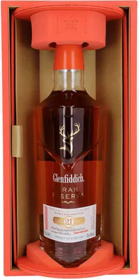 Produktbild von Glenfiddich 21 Years Gran Reserva Single Malt Scotch Whisky 43.2% Vol. 0.7L
