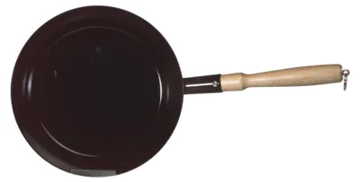 Produktbild von Riess - Holzknechtpfanne schwarzemail 24cm