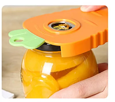 Image de Ouvre-boîte multifonctionnel - Ouvre-bouteille et ouvre-couvercles ergonomiques pour la cuisine