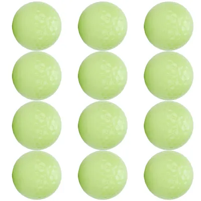 Zdjęcie produktu dla 12 sztuk świecących piłek golfowych Świecące w ciemności piłki golfowe do sportów nocnych