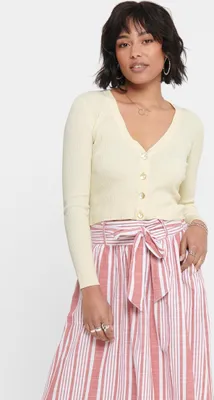 Produktbild von JDY Kurze Dünne Strickjacke Langarm V-Ausschnitt Knitted Cardigan JDYDONNEL Größe: XL