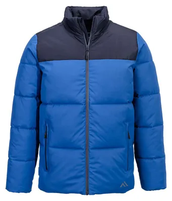 Image de Blouson Baffle Kx3 - Taille Xl - Quartz / Marine Foncé - Portwest