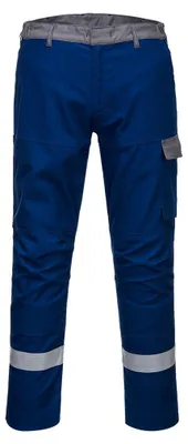 Obrázek produktu pro Portwest FR06 Bizflame Ultra dvoubarevné kalhoty Royal Blue velikost 30