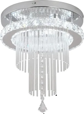 Produktbild von Kronleuchter, modernes Design, dimmbares LED-Licht, SM01, Dimmbare Fernbedienung
