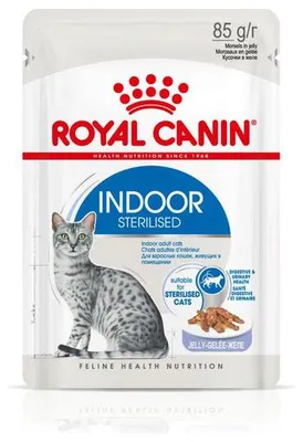 Produktbild von Royal Canin Indoor Sterilised in Gelee 85 g