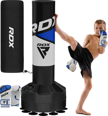 Produktbild von Standboxsack Freistehender Boxsack für Kinder von RDX, Kickboxen 4FT Kinder Boxsack