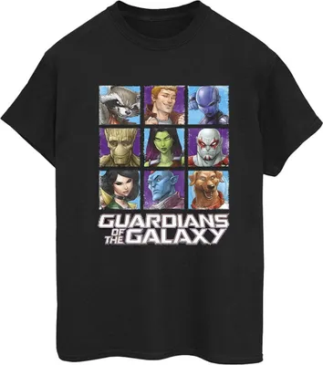 Produktbild von Guardians Of The Galaxy - T-Shirt für Damen BI25422 (S) (Schwarz)