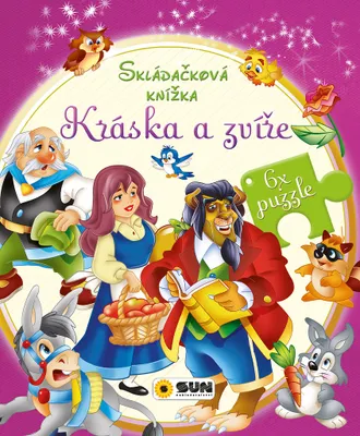 Zdjęcie produktu dla Kráska a zvíře - Skládačková knížka
