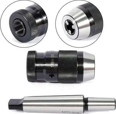 Obrázek produktu pro Bezklíčové vrtací sklíčidlo Mt3-B18 Bezklíčové vrtací sklíčidlo 1-16 mm