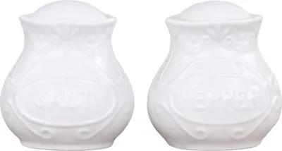 Produktbild von Chic Antique Salz & Pfeffer Set PROVENCE Porzellan Geschirr Weiß Streuer