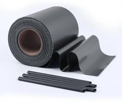 Productafbeelding van Solidchoice - Inkijkwerende omheining 450 g/m² - PVC Bescherming voor Tuin en Balkon, Antraciet