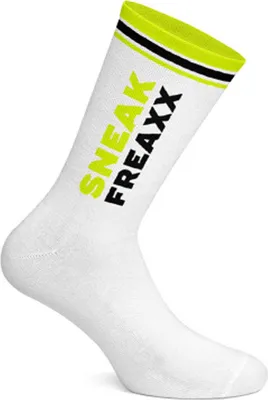 Produktbild von Sneak Freaxx Black Yellow Neon Socks White One Size