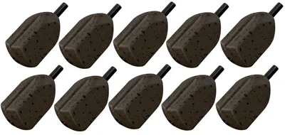 Produktbild von 10 Fox Camotex Square Inline Leads, Gewicht:85g