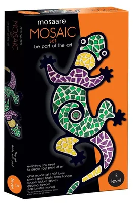 Obrázek produktu pro MOSAARO Sada na výrobu mozaiky - Ještěrka