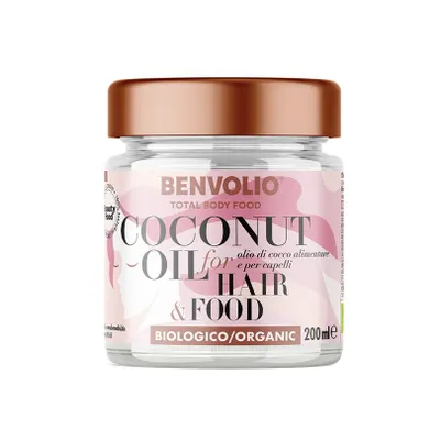 Immagine prodotto di Olio di Cocco Per Capelli Biologico Puro 200ml
