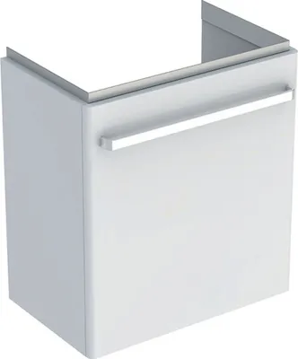 Immagine prodotto di Geberit Renova Compact meuble sous lavabo, avec une porte, 55x60,4x36,7cm, blanc, 862060000, 862060000
