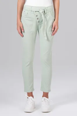 Produktbild von M.O.D Miracle of Denim Iris Boy Fit Jeans Damen Soft Apricot