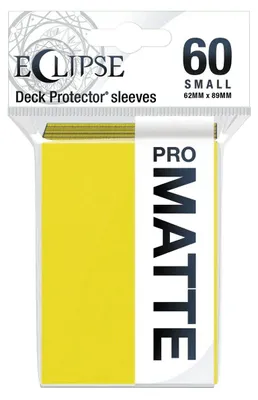 Produktbild von Ultra Pro Eclipse Matte Small Sleeves Lemon Yellow