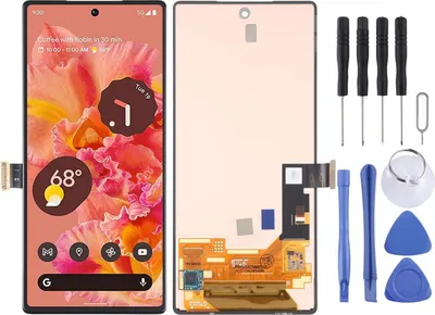 Produktbild von Für Google Pixel 6 Display Full OLED LCD ohne Rahmen Einheit Touch Reparatur Schwarz