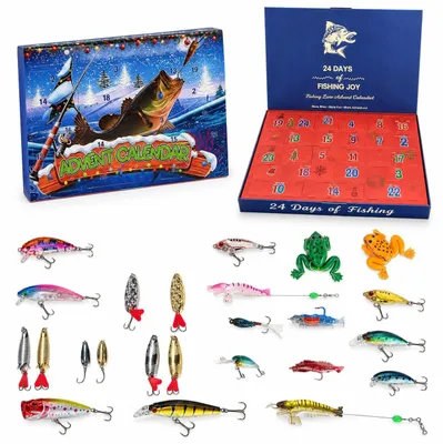 Produktbild von Adventskalender für Fischer mit 24 Überraschungen