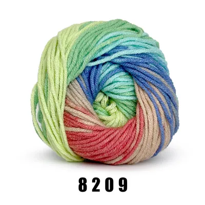 Produktbild von YarnArt Jeans Crazy (50g/160M) 8209 erdtöne