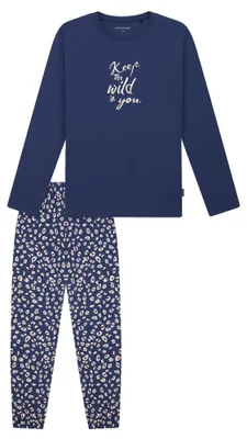 Productafbeelding van Schiesser meisjes pyjama set, lange pyjama - maten 140 tot 176