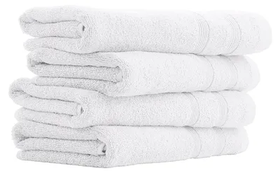Produktbild von Uncover by SCHIESSER Duschtuch Brooklyn | 2er-Set | 100% Baumwolle | schlichte Streifenbordüre | Weich und saugstark | 70x140 cm | Weiß