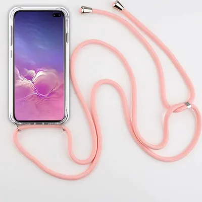 Produktbild von Umhängetasche für Samsung Galaxy S20 Ultra 6.9 Zoll längenverstellbar Slim Case Cover Outdoor Handyhülle aus TPU Stoßfest Extra Schutz Handykette