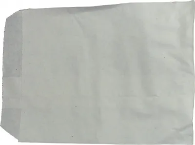 Produktbild von 100 Papierbeutel weiß Flachbeutel Papier 9 x 12 cm