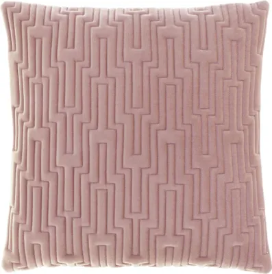 Image de Unique Living - Coussin décoratif Jaimy 45x45cm Altrosa