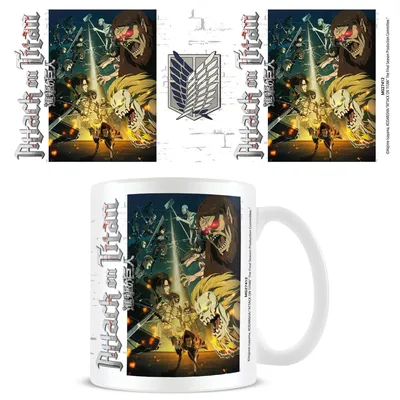 Produktbild von Attack on Titan - Lizenz Tassen - Special ops Squas vs Titans