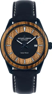Produktbild von Jacques Lemans 1-2116K Eco-Power Herrenuhr Solar 40 mm