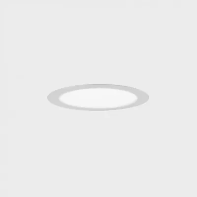 Image de KOHL LIGHTING DISC : luminaire encastré avec un diamètre de cadre de 120 mm, blanc, 8 W, IRC 80, 4000 K, non gradable