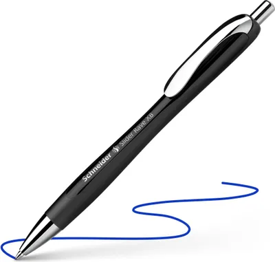 Produktbild von Schneider Kugelschreiber Slider Memo XB & Rave XB, 4+1 Stück, blau, sortiert